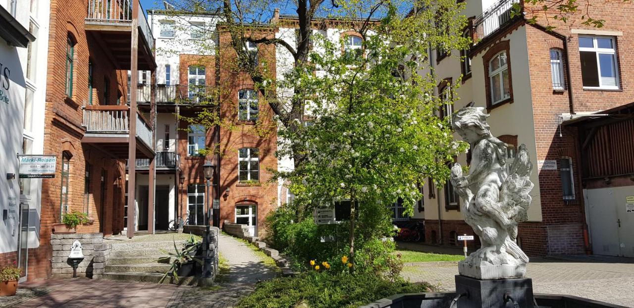Apartment Cottbus City - Erdgeschoss Eksteriør billede
